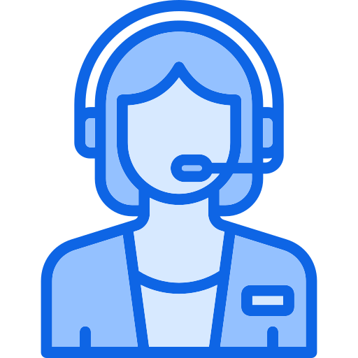 Customer service Generic Blue icon