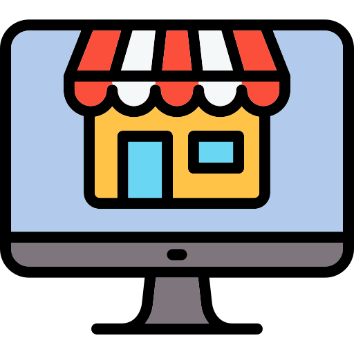 magasin en ligne Icône gratuit magasin en ligne Icône gratuit