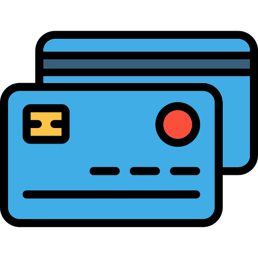 Credit card Generic Outline Color icon