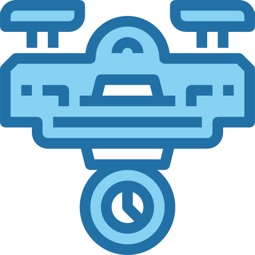 Drone Accurate Blue icon