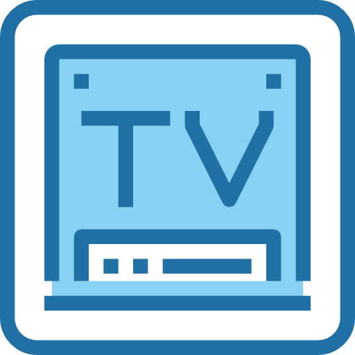 televisión inteligente icono gratis