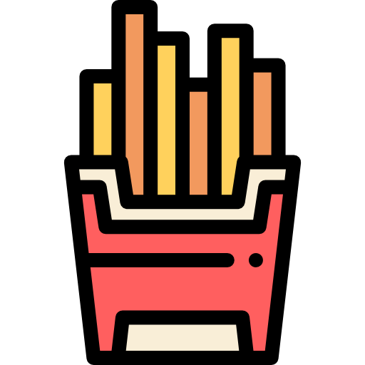 Fries free icon Fries free icon