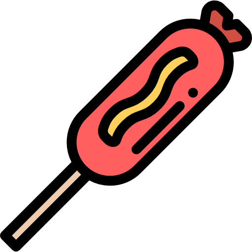 Food Detailed Rounded Lineal color icon