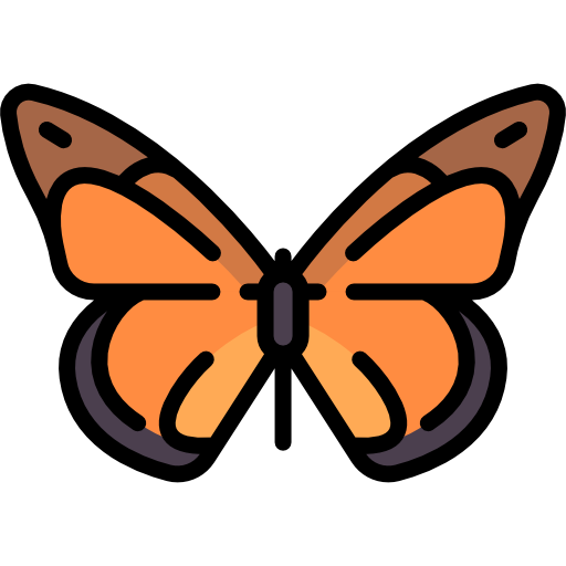 borboleta grátis ícone
