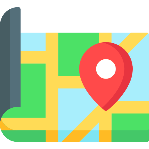 mapa icono gratis