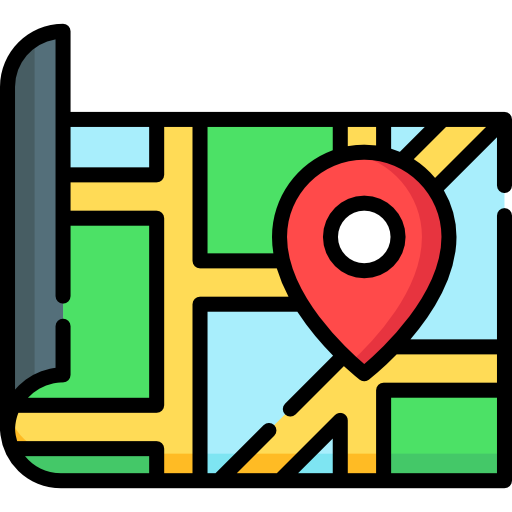 mapa icono gratis