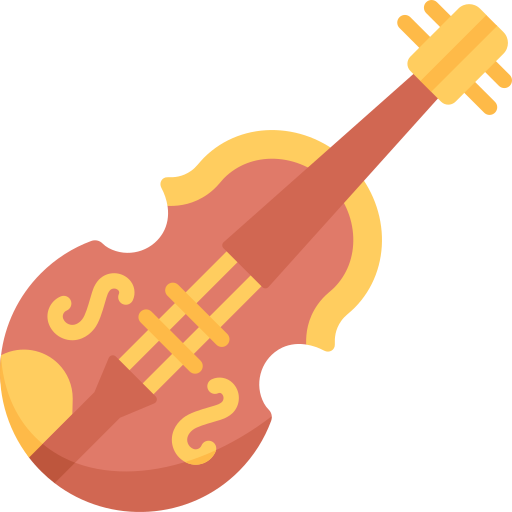 violín icono gratis