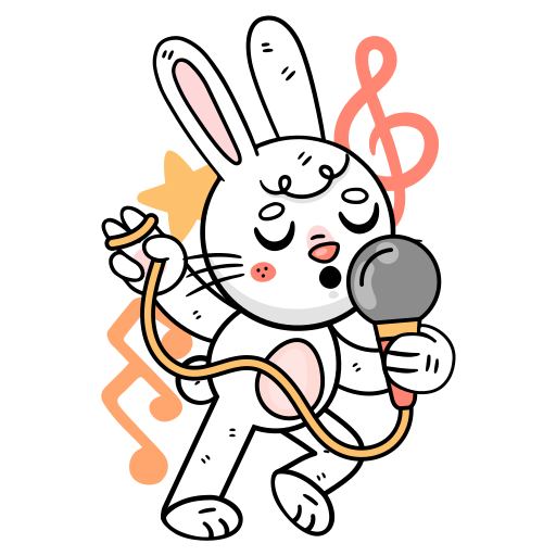 Bunny free sticker Bunny free sticker
