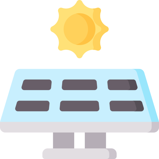 panel solar icono gratis