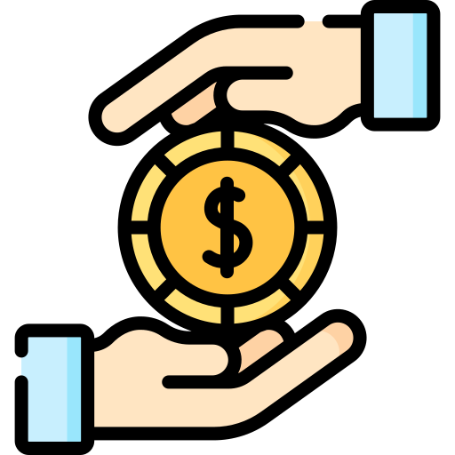 Financial free icon Financial free icon