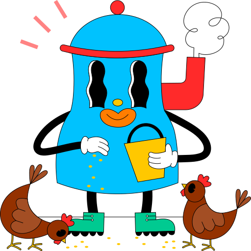 Farmer free sticker Farmer free sticker