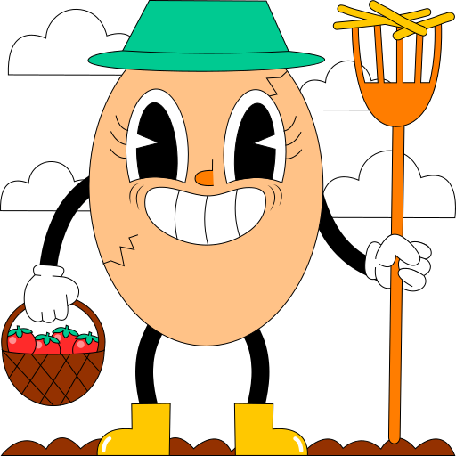 Farmer free sticker Farmer free sticker