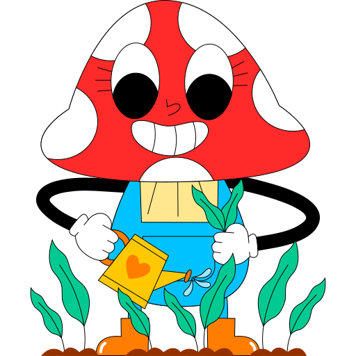 Farmer free sticker