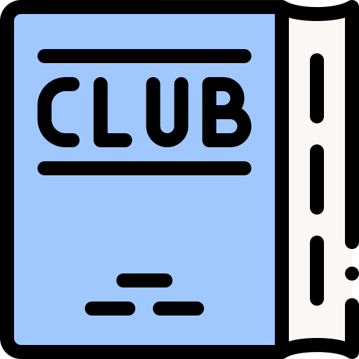 club del libro icono gratis