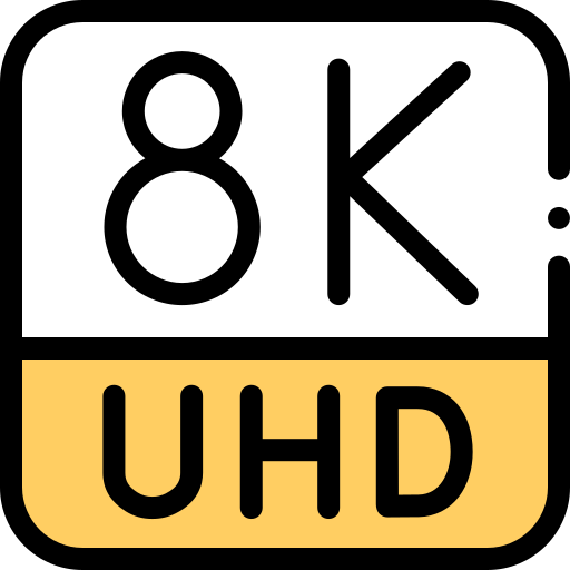 8k icono gratis