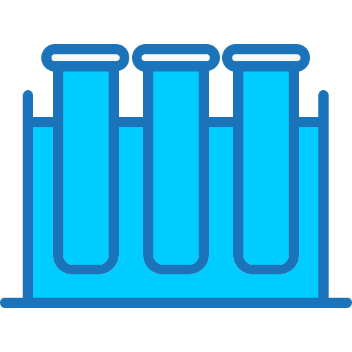 Test tube Generic Blue icon