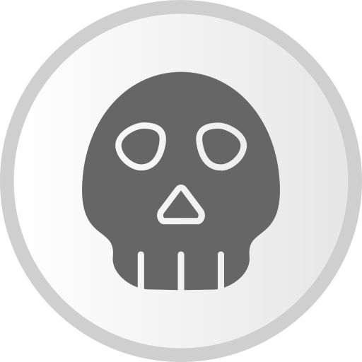 Skull free icon