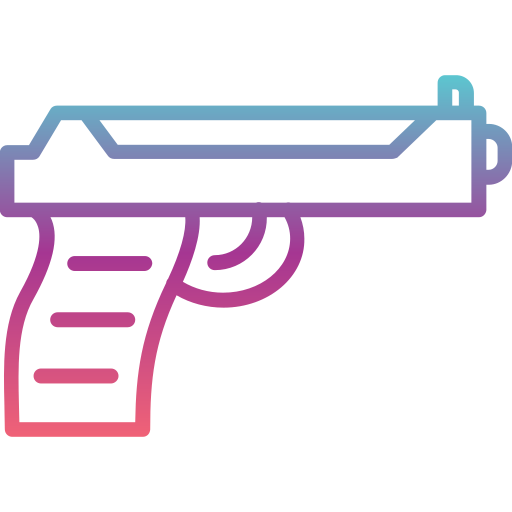 Gun Generic Gradient icon