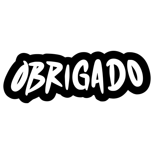 Obrigado Stickers Free Miscellaneous Stickers