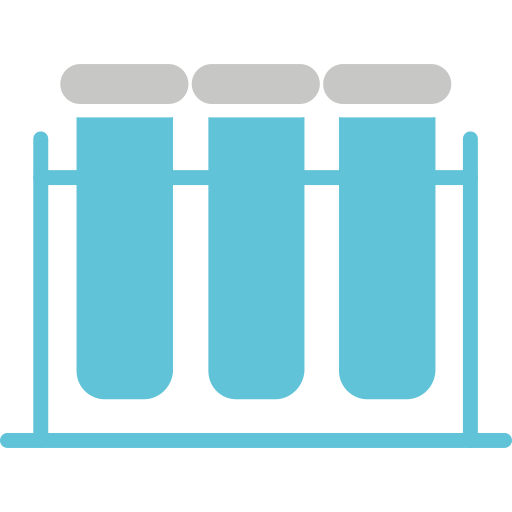 Test tube Generic Blue icon