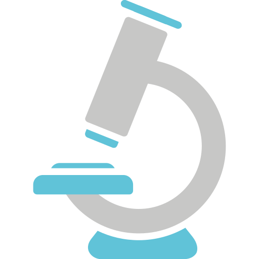 Microscope Generic Blue icon