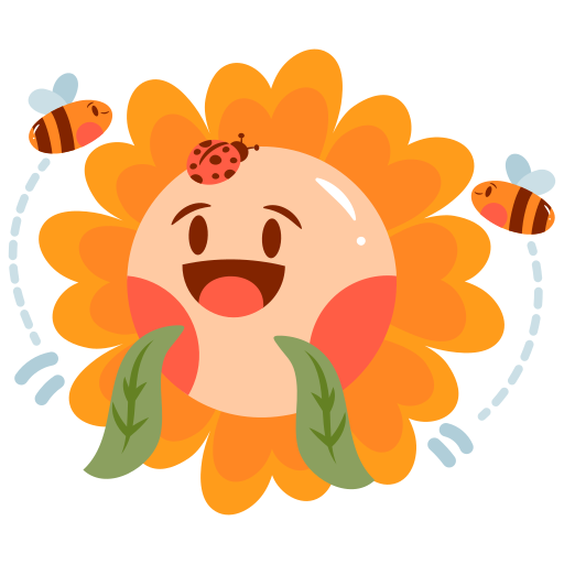 flor gratis sticker