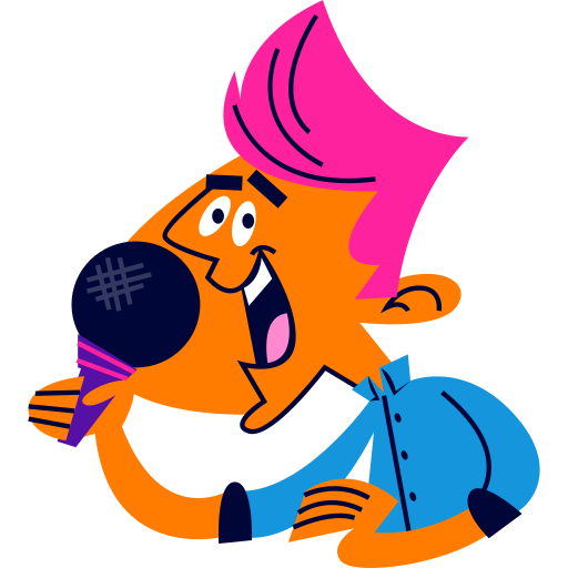 Karaoke free sticker