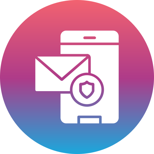 courrier sécurisé Icône gratuit