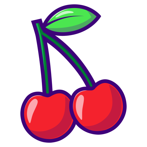 Cherry Generic Outline Color Icon