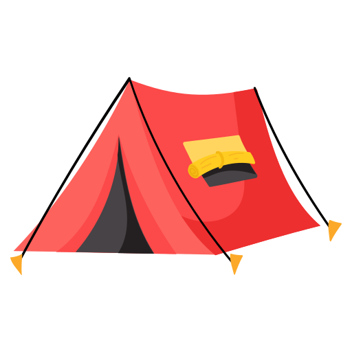 Tent icon Generic Flat