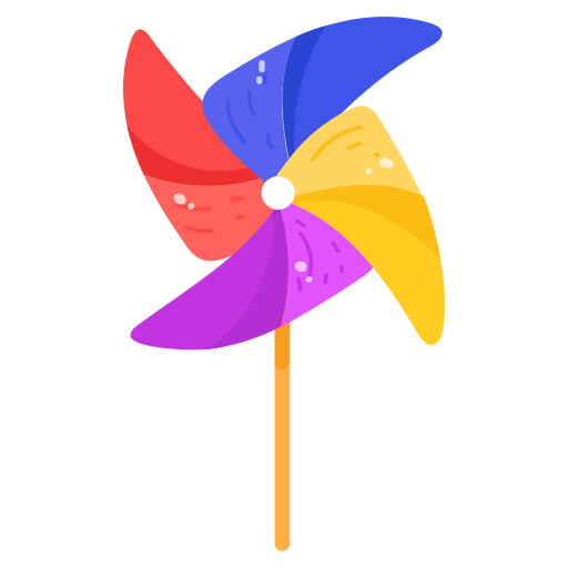 abanico de papel icono gratis