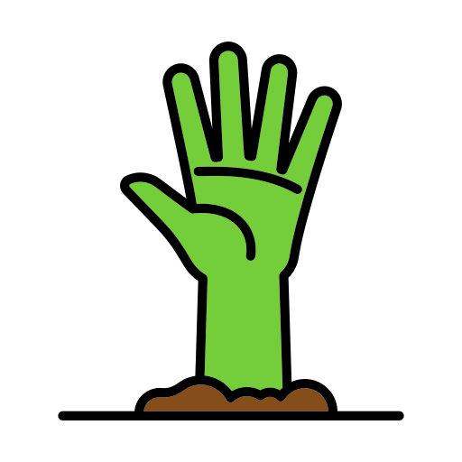 Zombie free icon