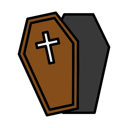 Coffin Generic Outline Color Icon