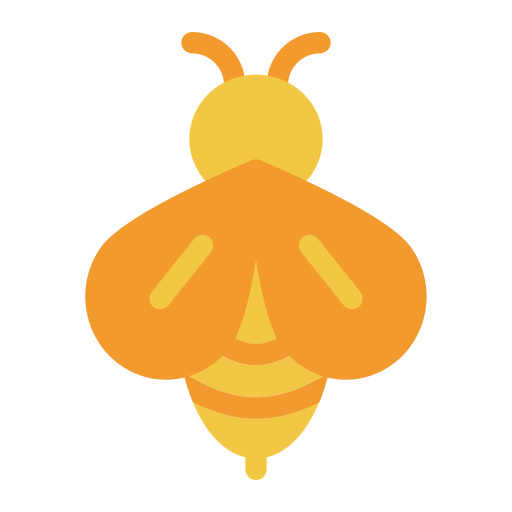abeja icono gratis