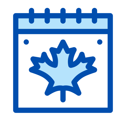 Calendar Generic Blue Icon