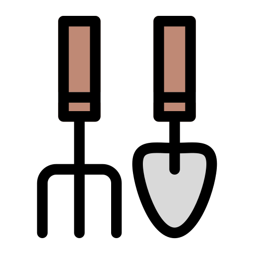 Gardening tools Generic Outline Color icon