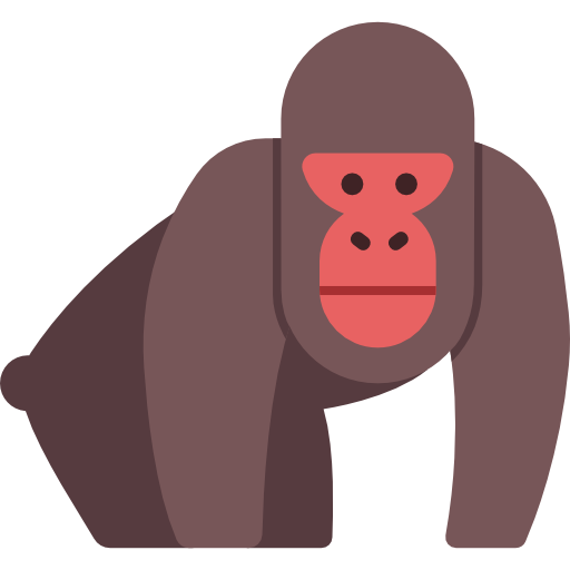 Gorilla Chanut is Industries Flat icon