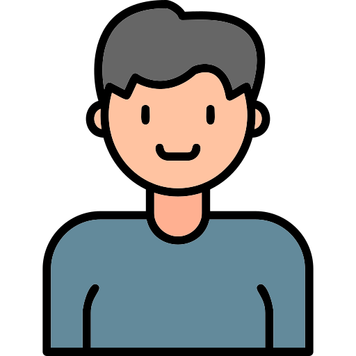 Man Generic Outline Color icon