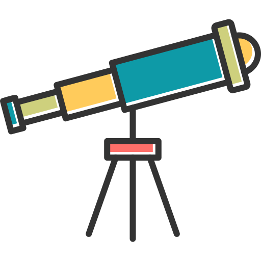 Telescope free icon
