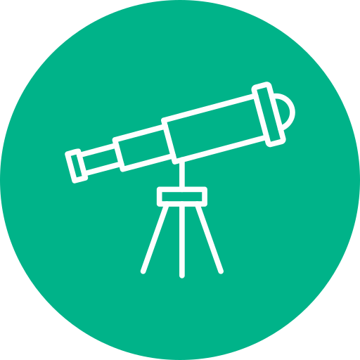 Telescope free icon