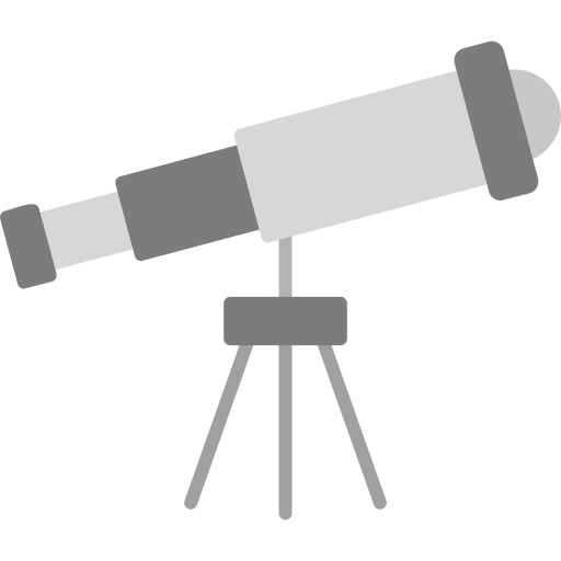 Telescope free icon Telescope free icon
