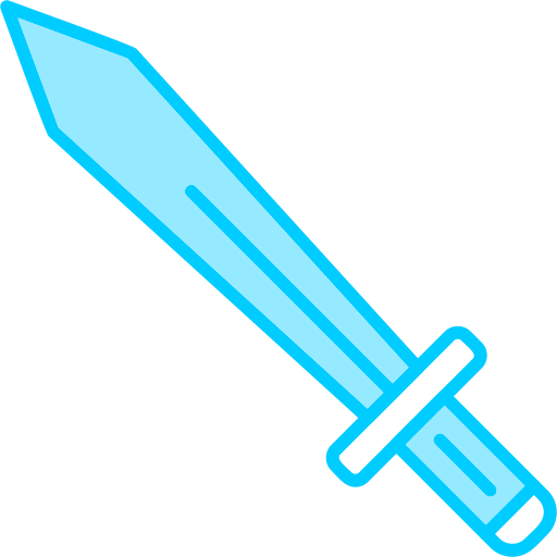 Sword Generic Blue icon