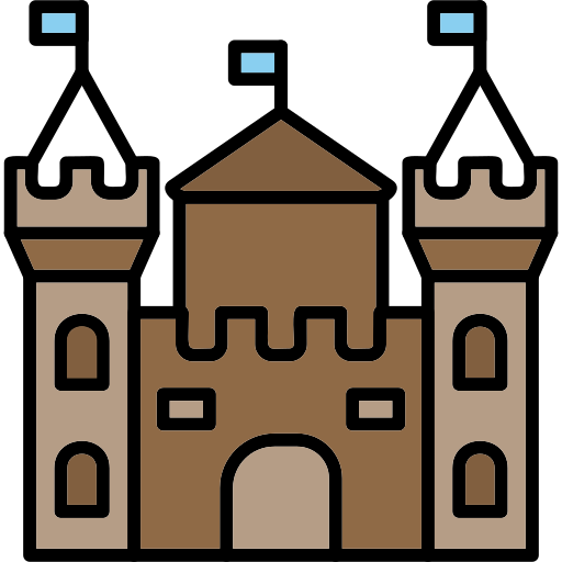 castillo icono gratis