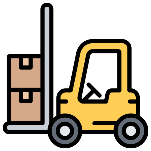 Forklift Generic Outline Color icon