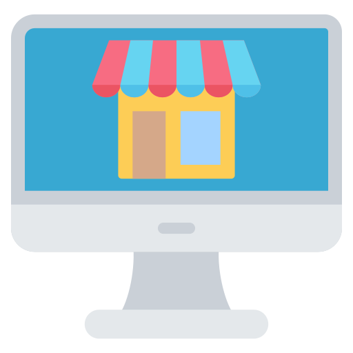 tienda online icono gratis