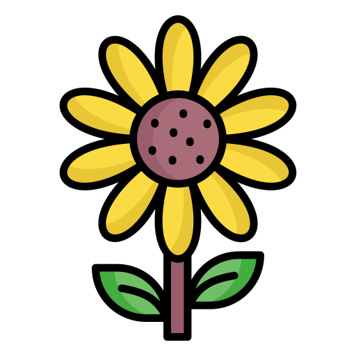 girasol icono gratis