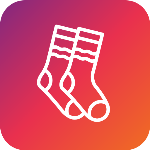 calcetines icono gratis