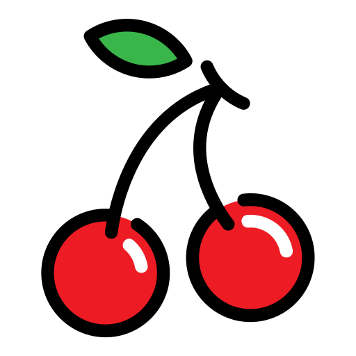 Cherry Generic Outline Color icon