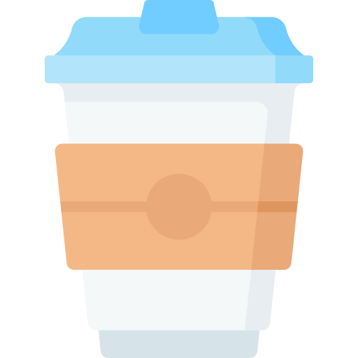 vaso de papel icono gratis