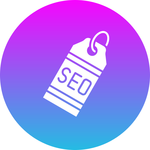 etiqueta seo icono gratis